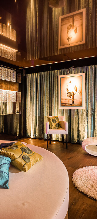 Emotion Spa Crystal Lounge at the Emotion Spa in the Wellnesshotel Winzer