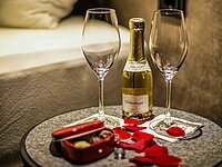 Delicious chocolates at the Kuschelhotel Winzer in Austria