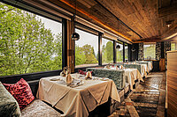 Atmospheric restaurant area at the Adults Only Hotel Winzer